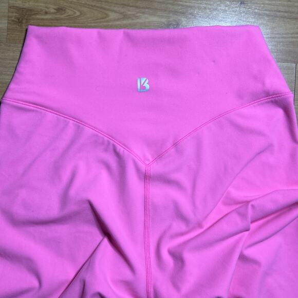 Buffbunny Collection Size Small Leggings High Waist Pink No Tags - Picture 2 of 4